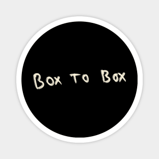 Hand Drawn Box To Box Magnet